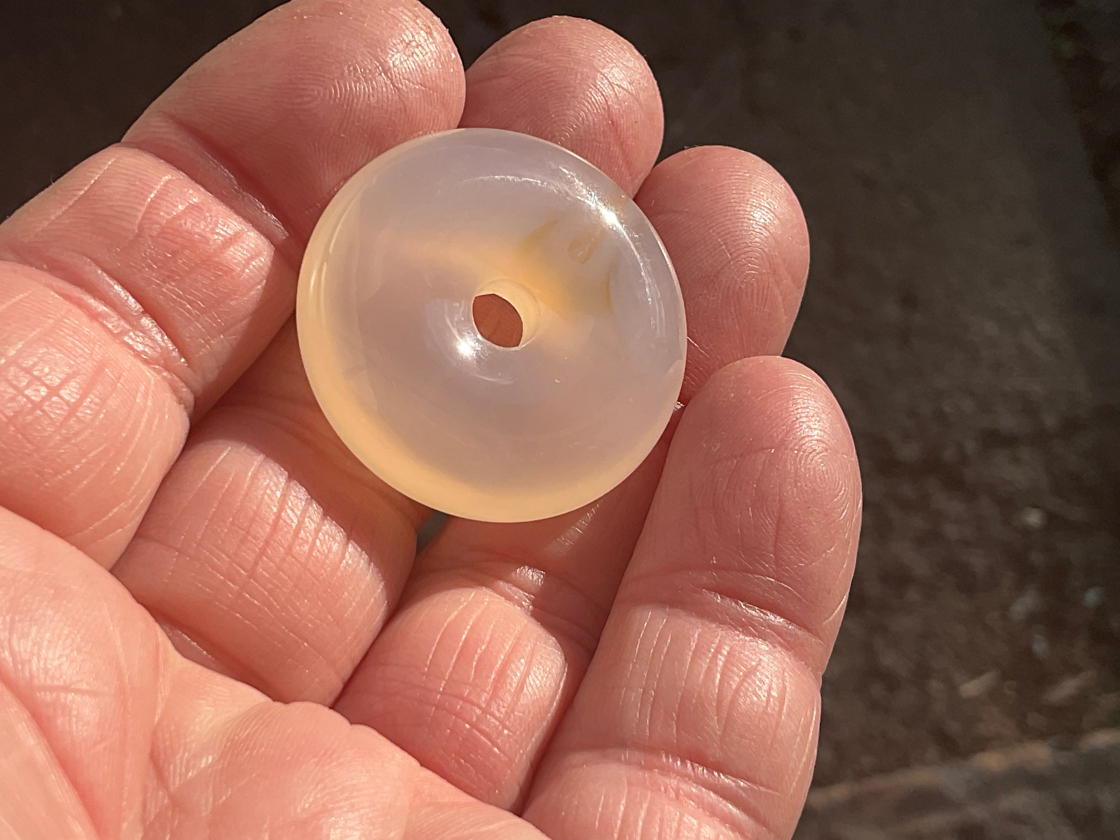 3cm Agate Donut 1D