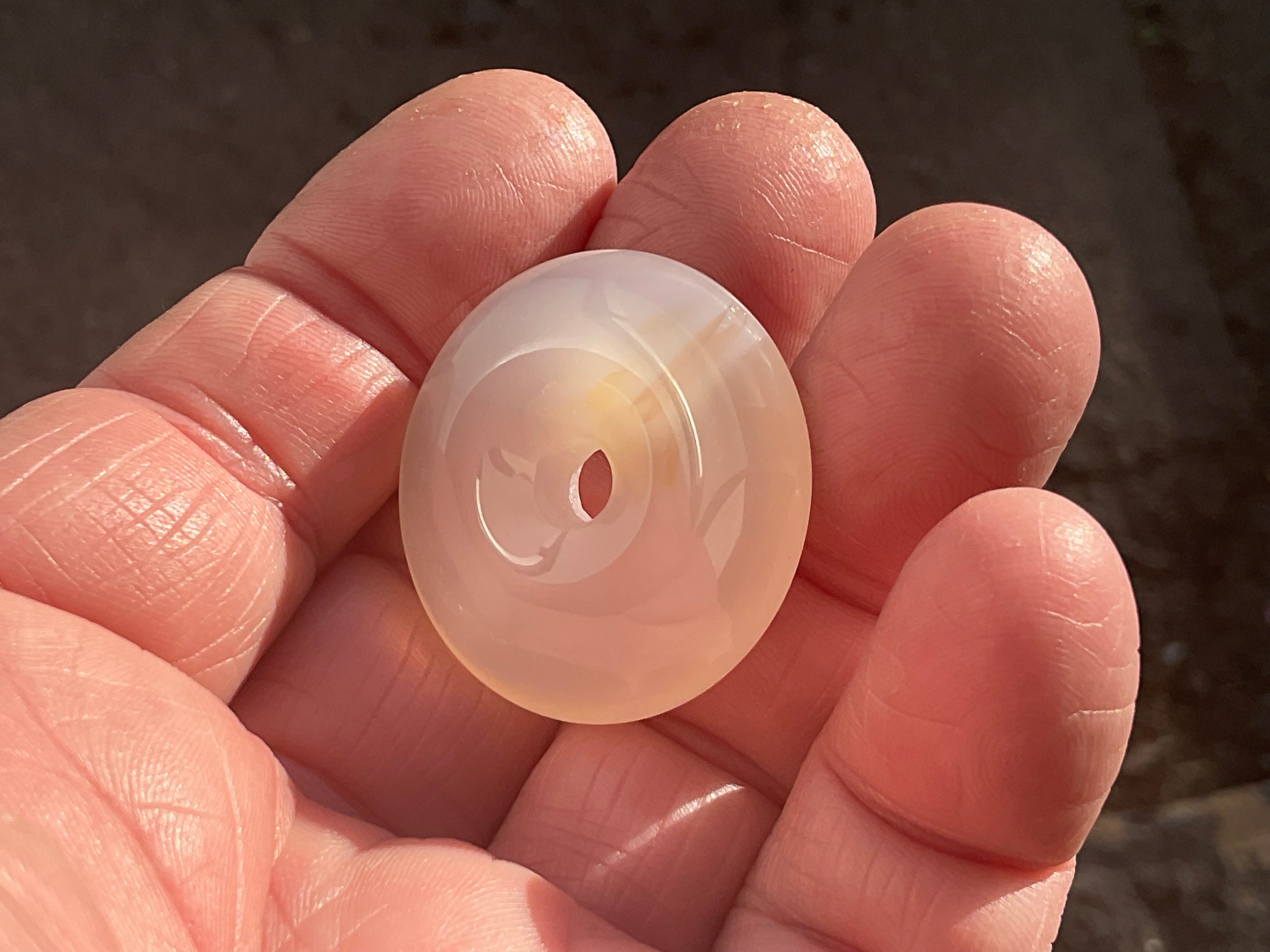3cm Agate Donut 1D