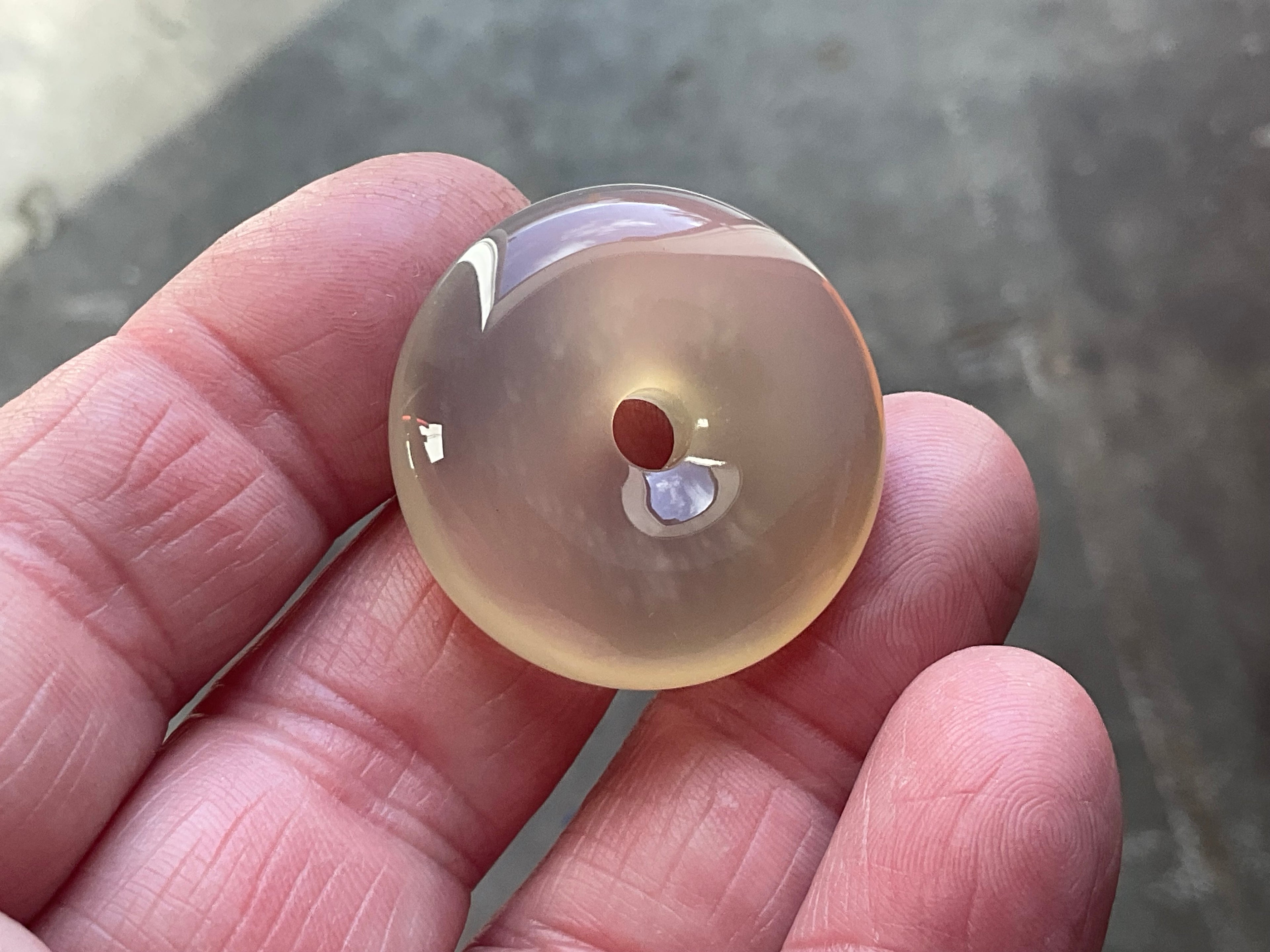 3cm Agate Donut 3B