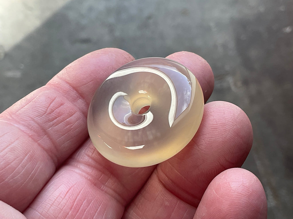 3cm Agate Donut 3B