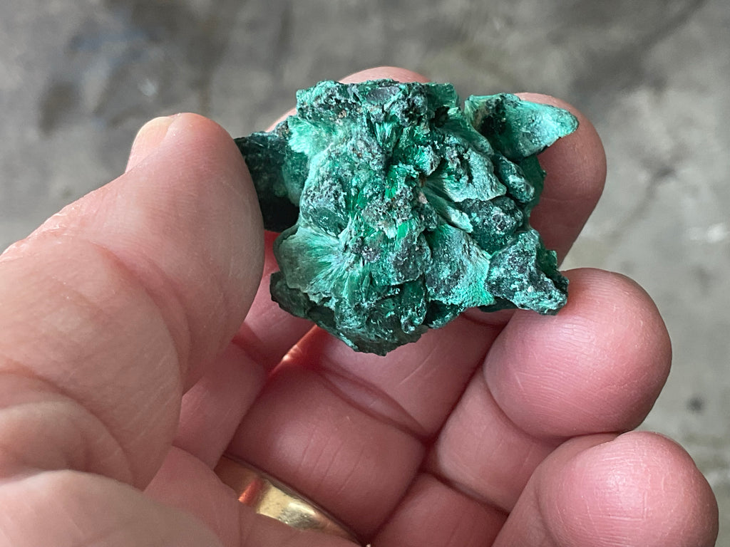 25g Silky Congolese Malachite Specimen 2A