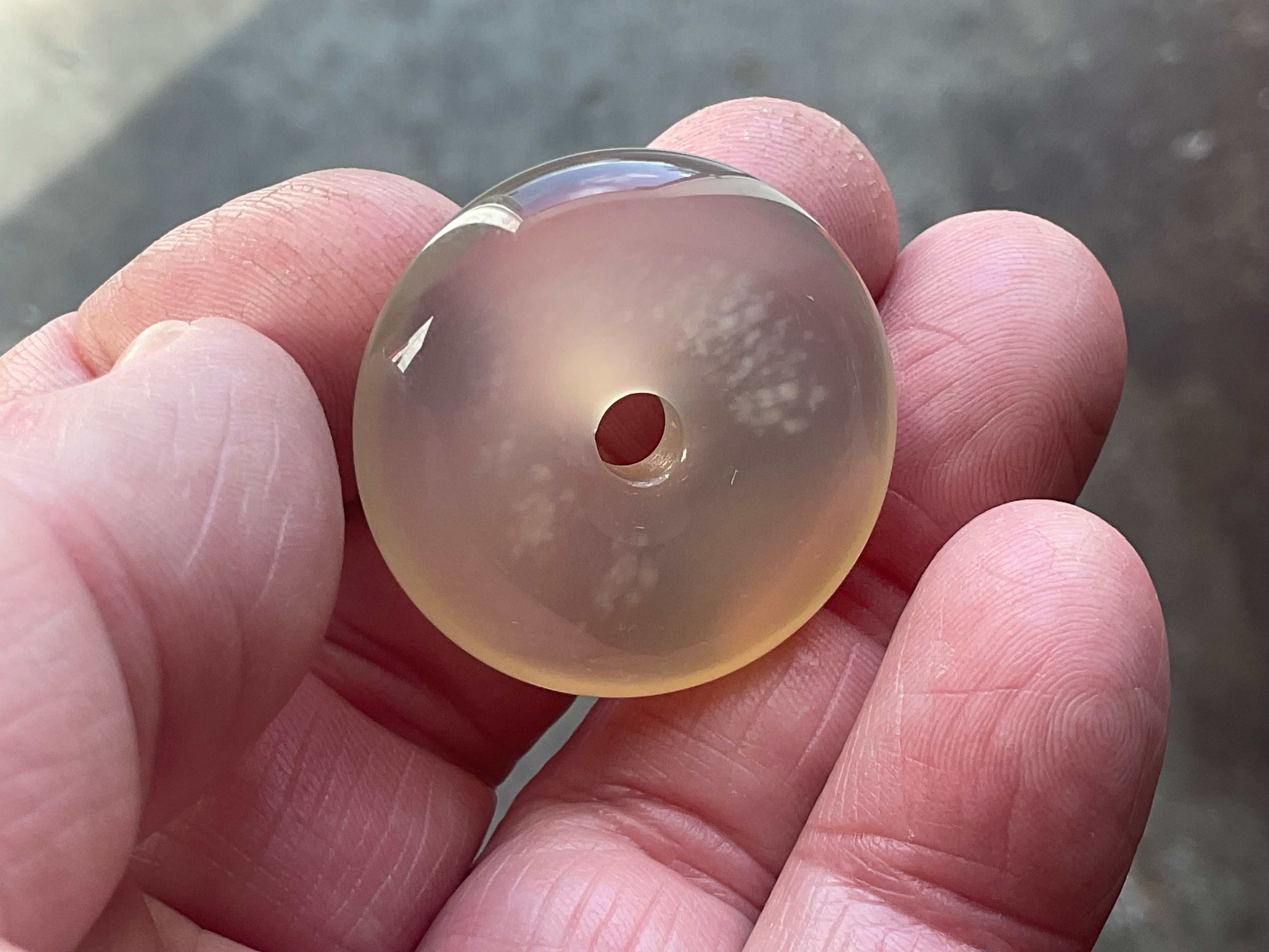3cm Agate Donut 3B