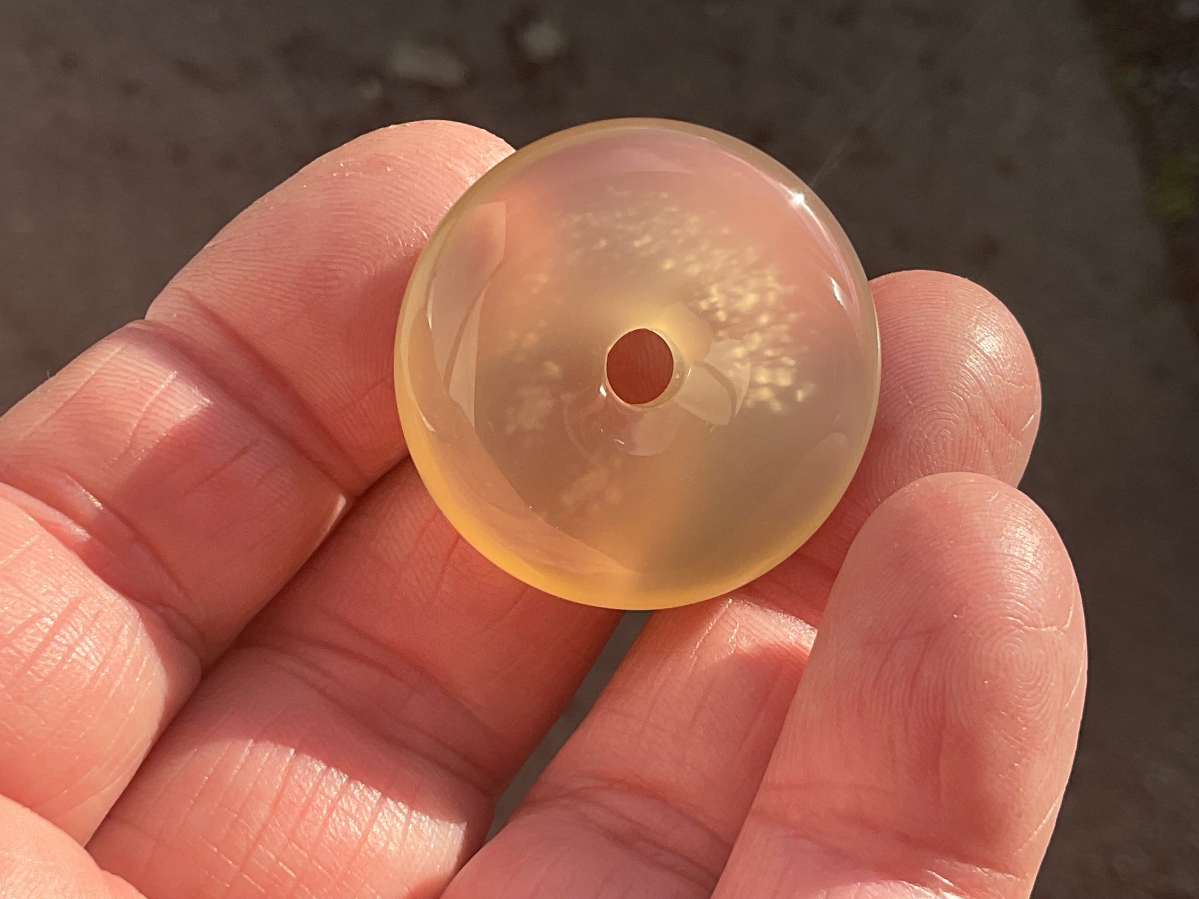 3cm Agate Donut 3B