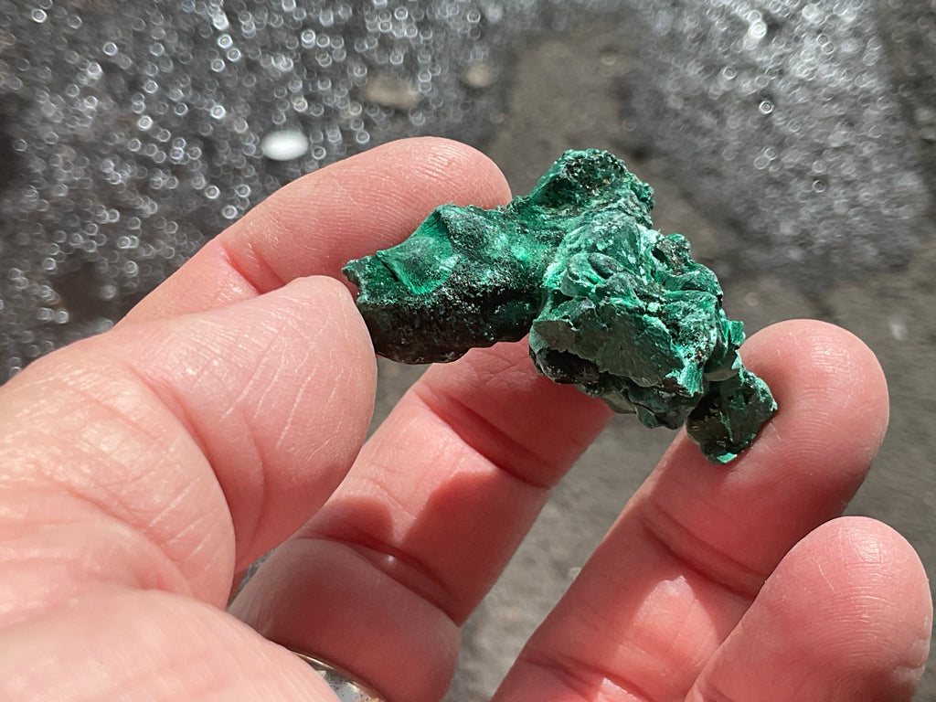 25g Silky Congolese Malachite Specimen 2A