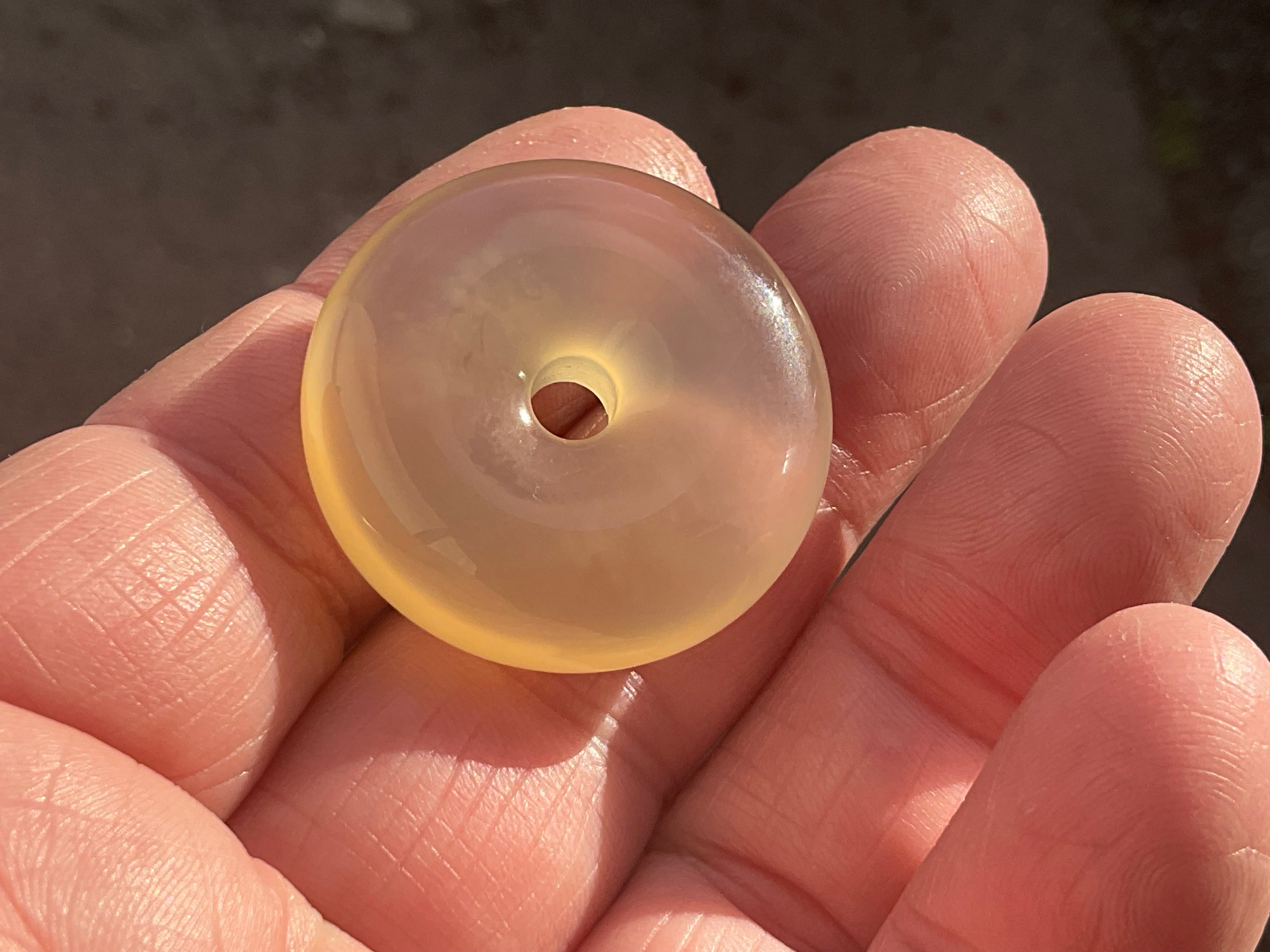 3cm Agate Donut 3B