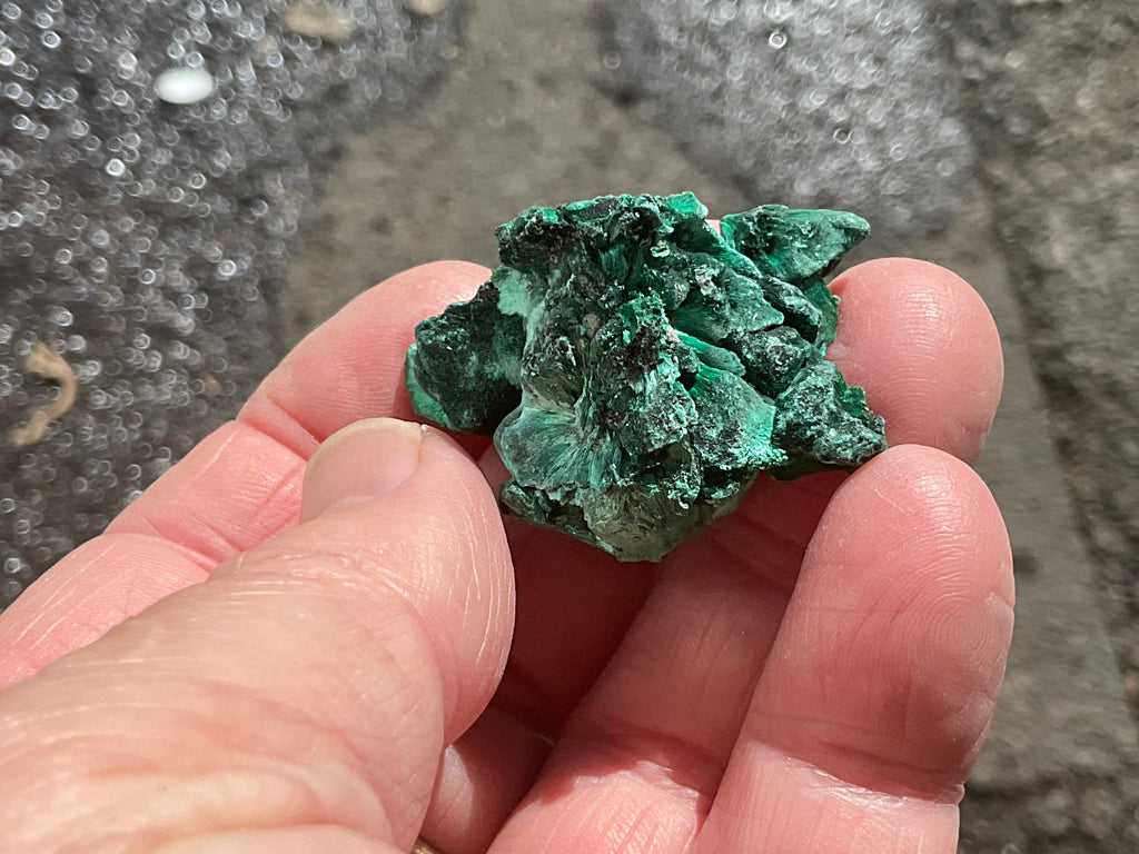 25g Silky Congolese Malachite Specimen 2A