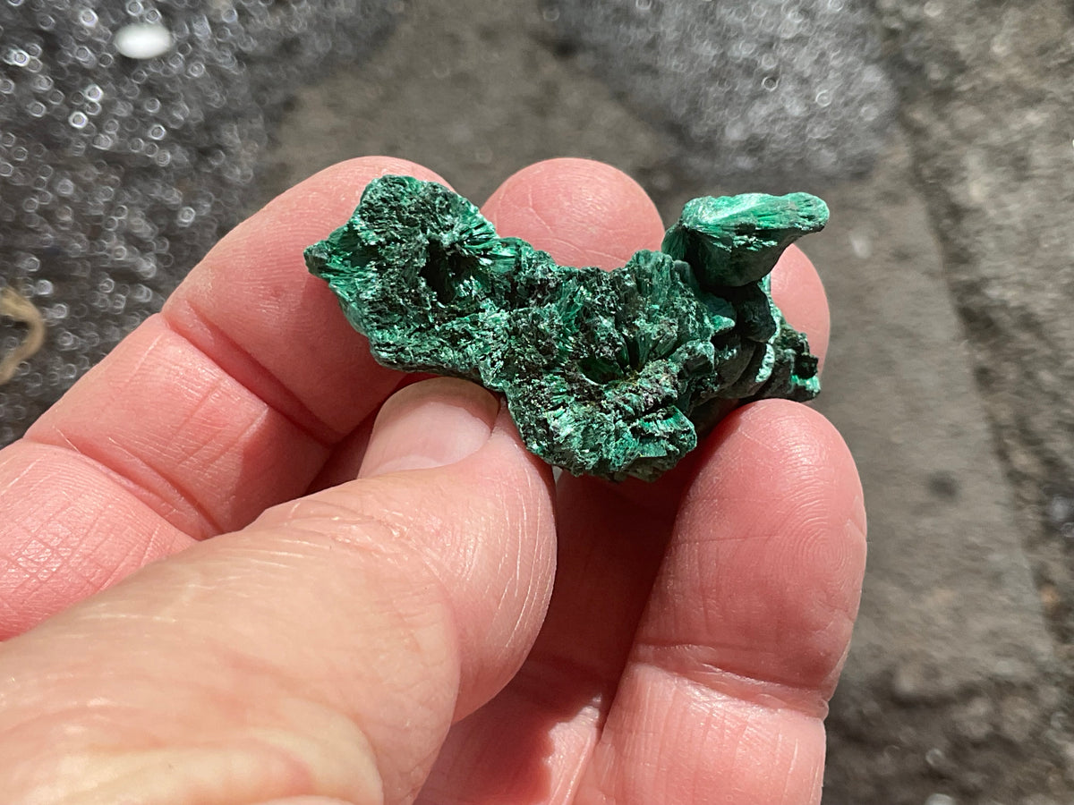 25g Silky Congolese Malachite Specimen 2A