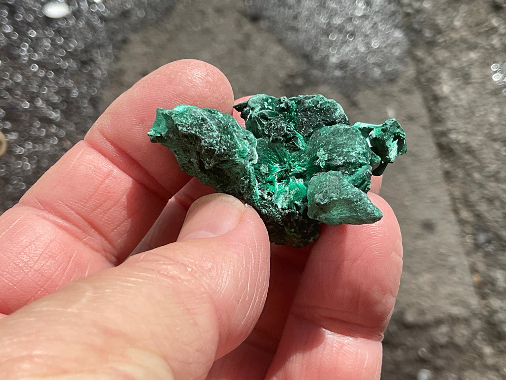 25g Silky Congolese Malachite Specimen 2A