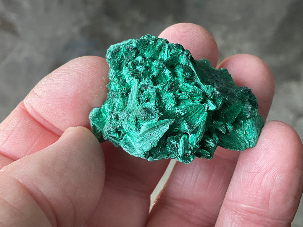 30g Silky Congolese Malachite Specimen 3A