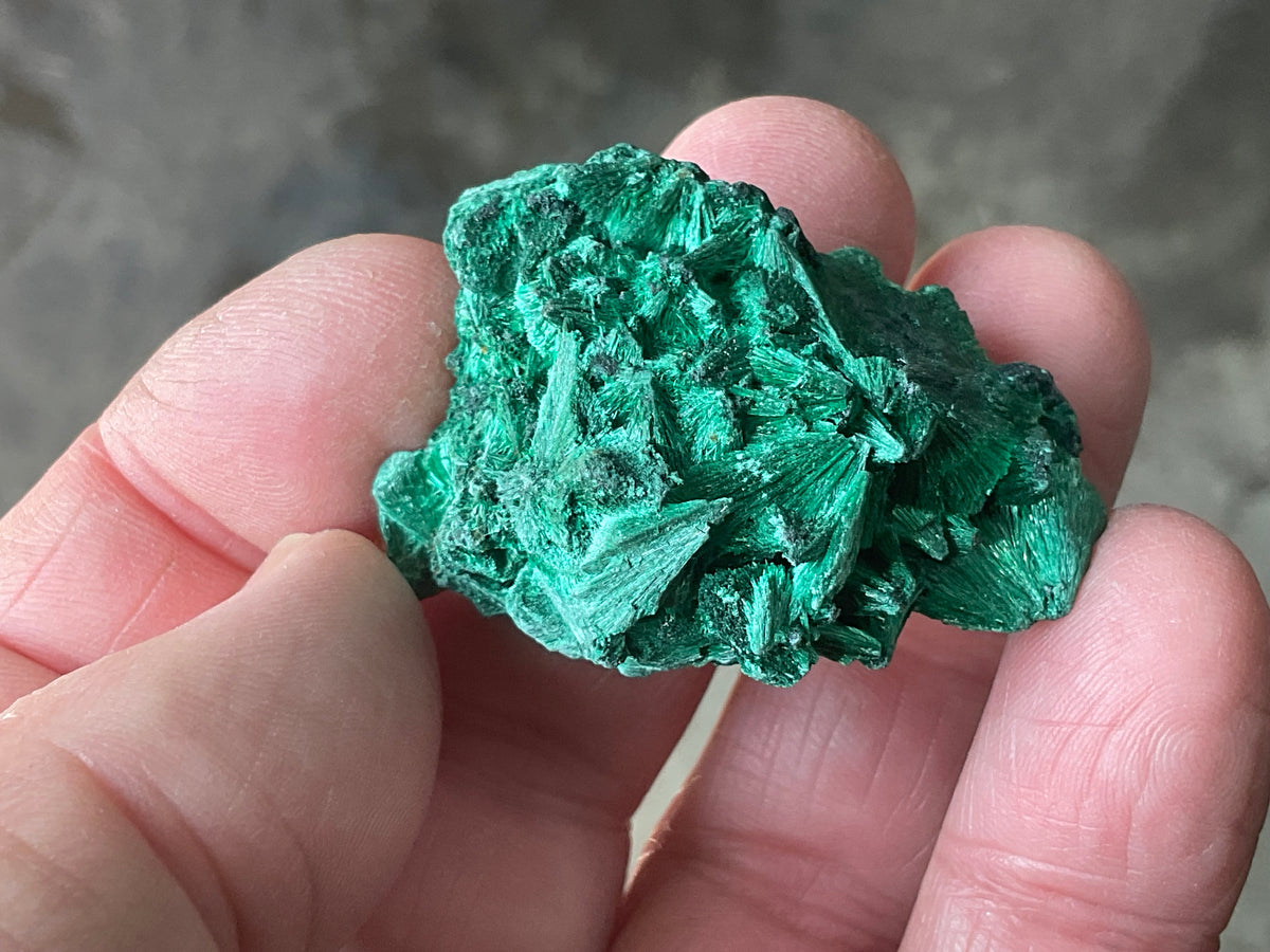 30g Silky Congolese Malachite Specimen 3A
