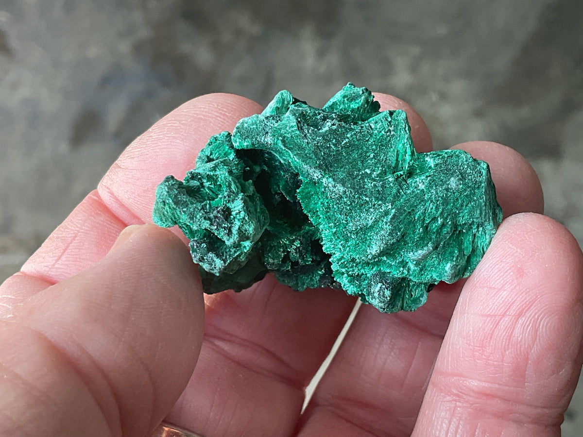 30g Silky Congolese Malachite Specimen 3A