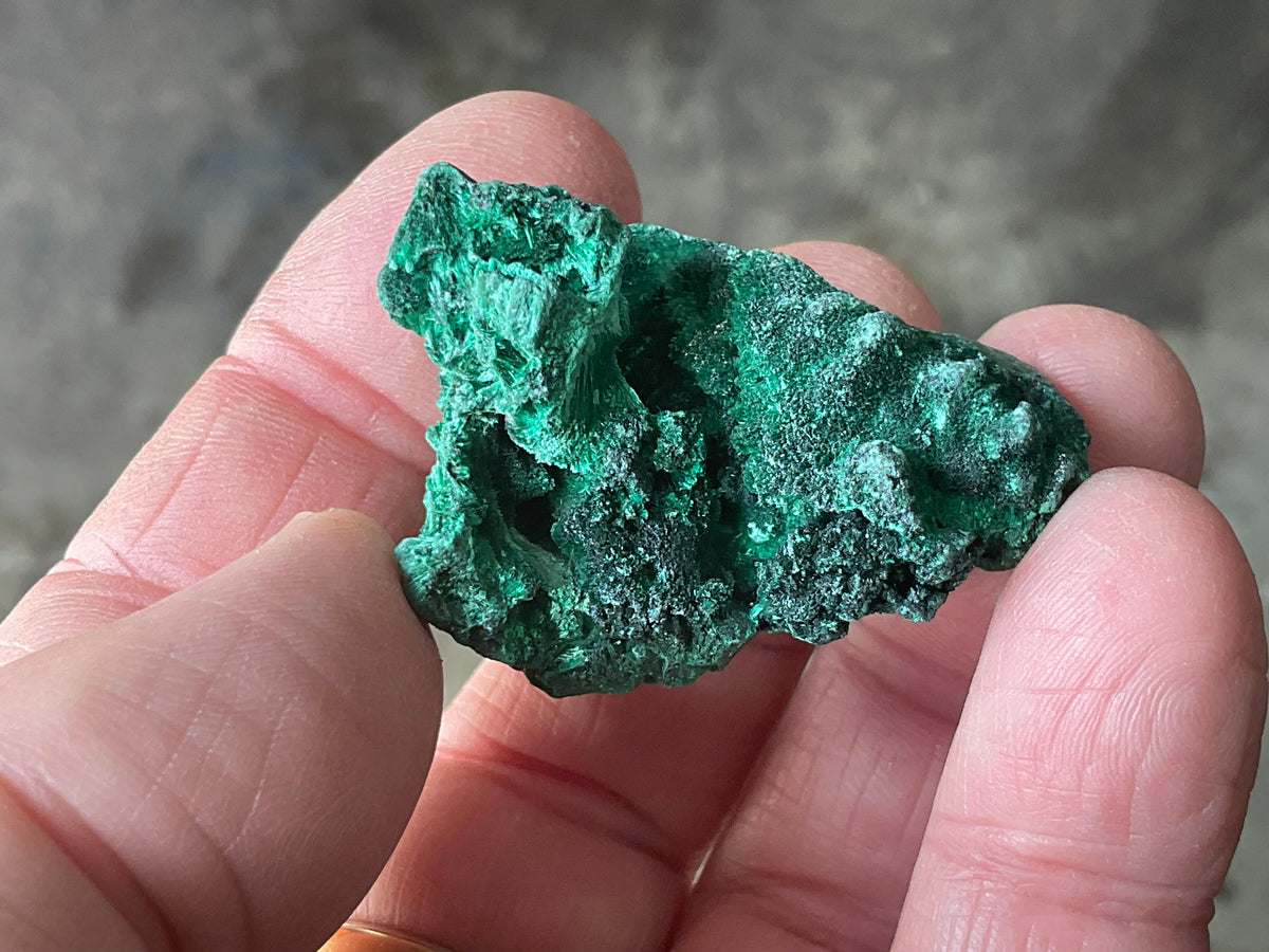 30g Silky Congolese Malachite Specimen 3A