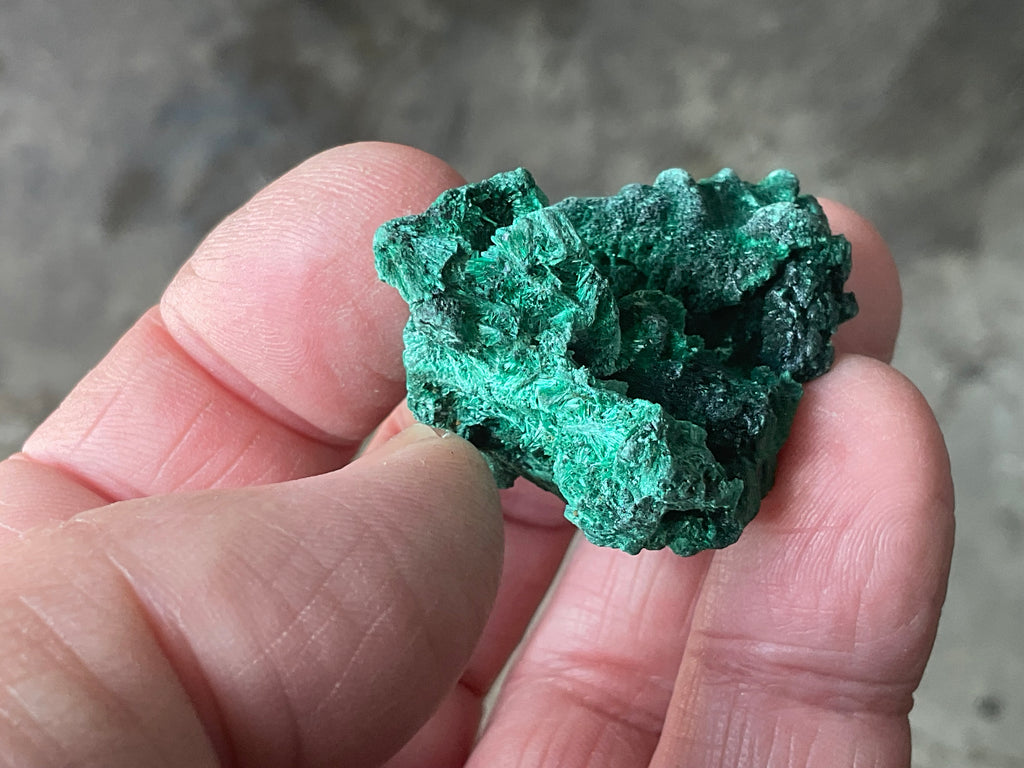 30g Silky Congolese Malachite Specimen 3A