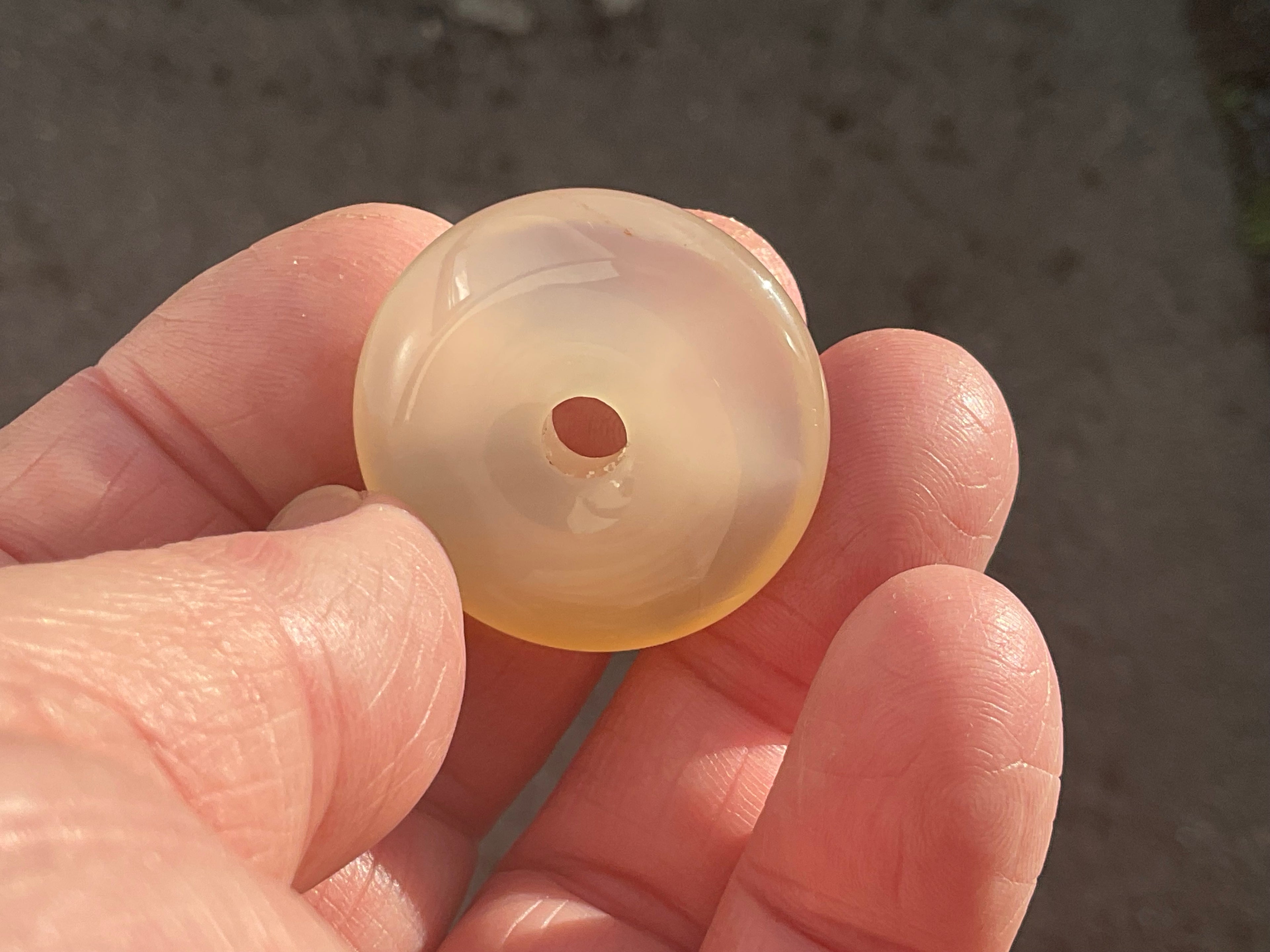3cm Agate Donut 3C