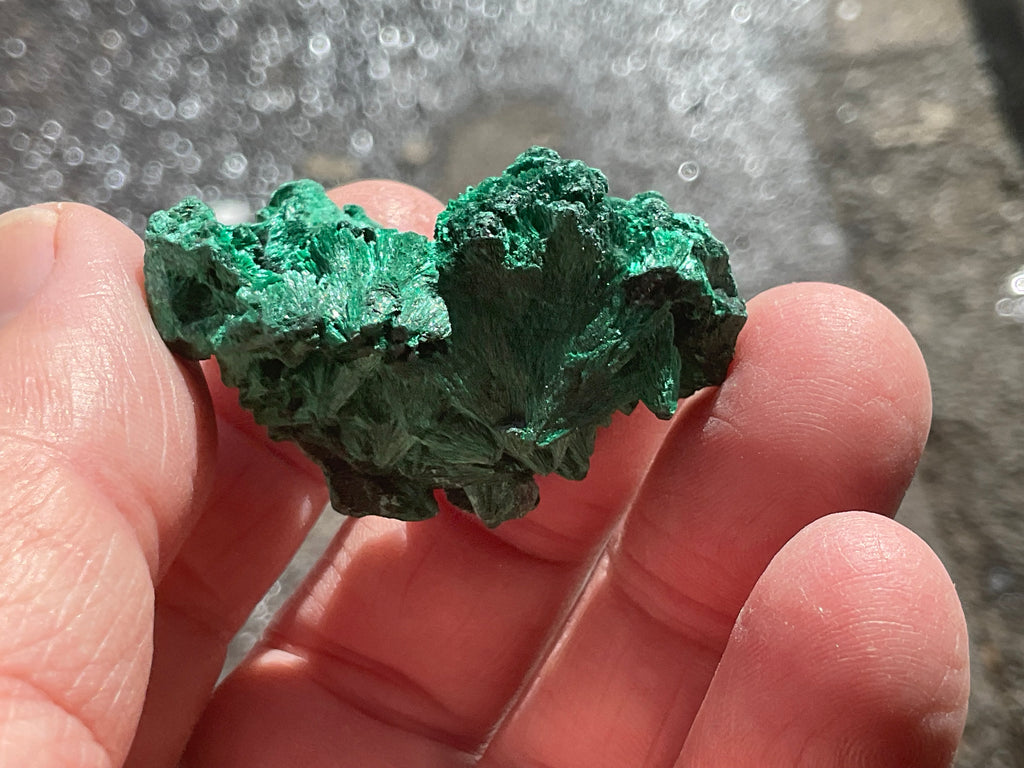 30g Silky Congolese Malachite Specimen 3A