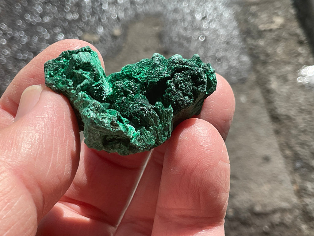 30g Silky Congolese Malachite Specimen 3A
