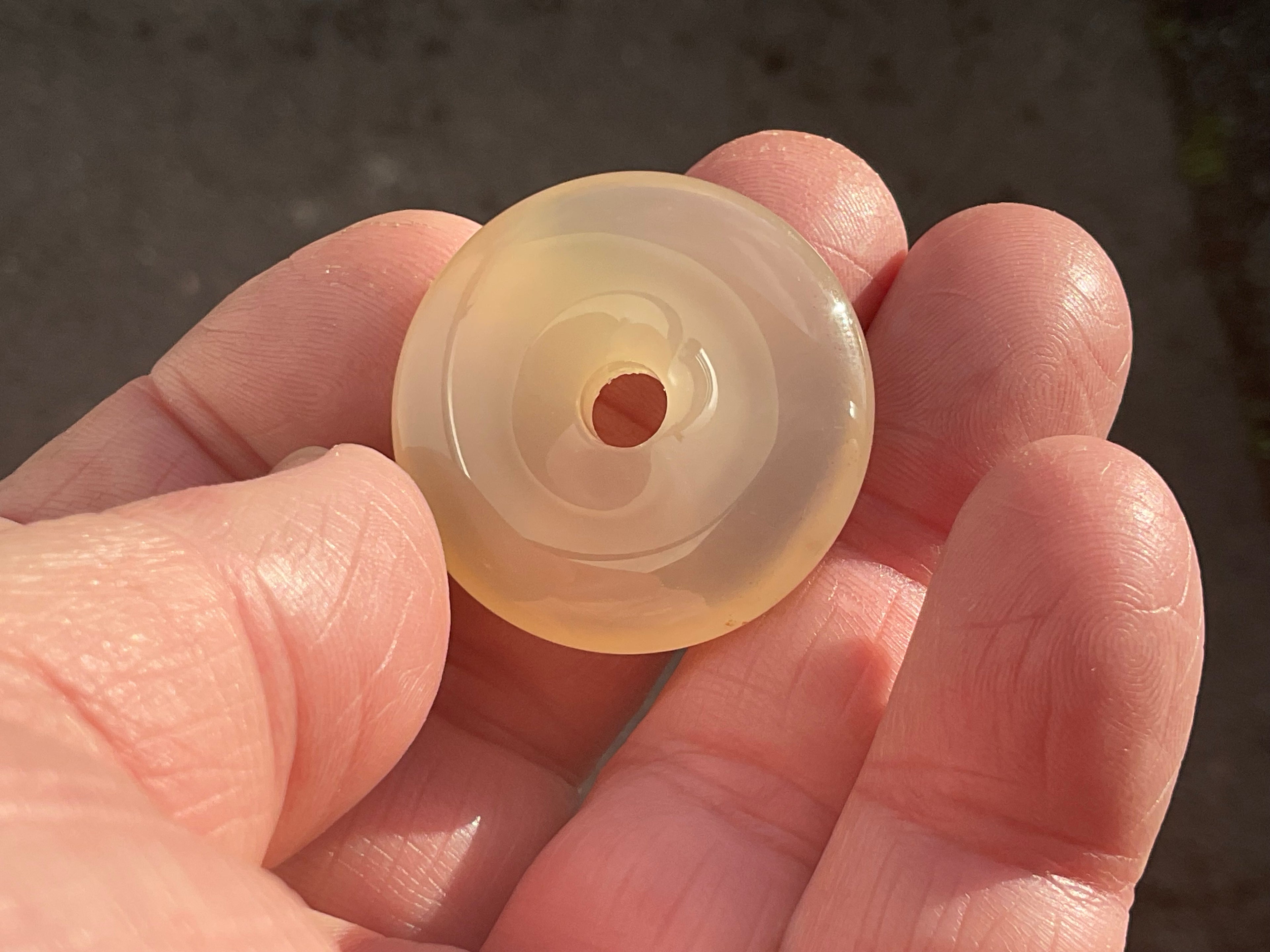3cm Agate Donut 3C