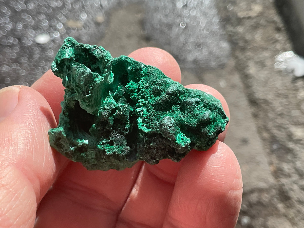 30g Silky Congolese Malachite Specimen 3A