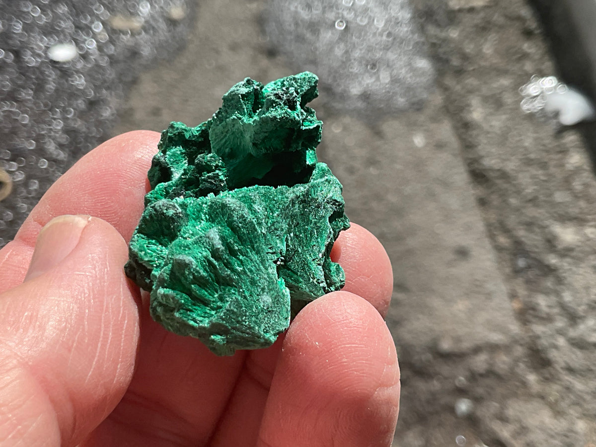 30g Silky Congolese Malachite Specimen 3A