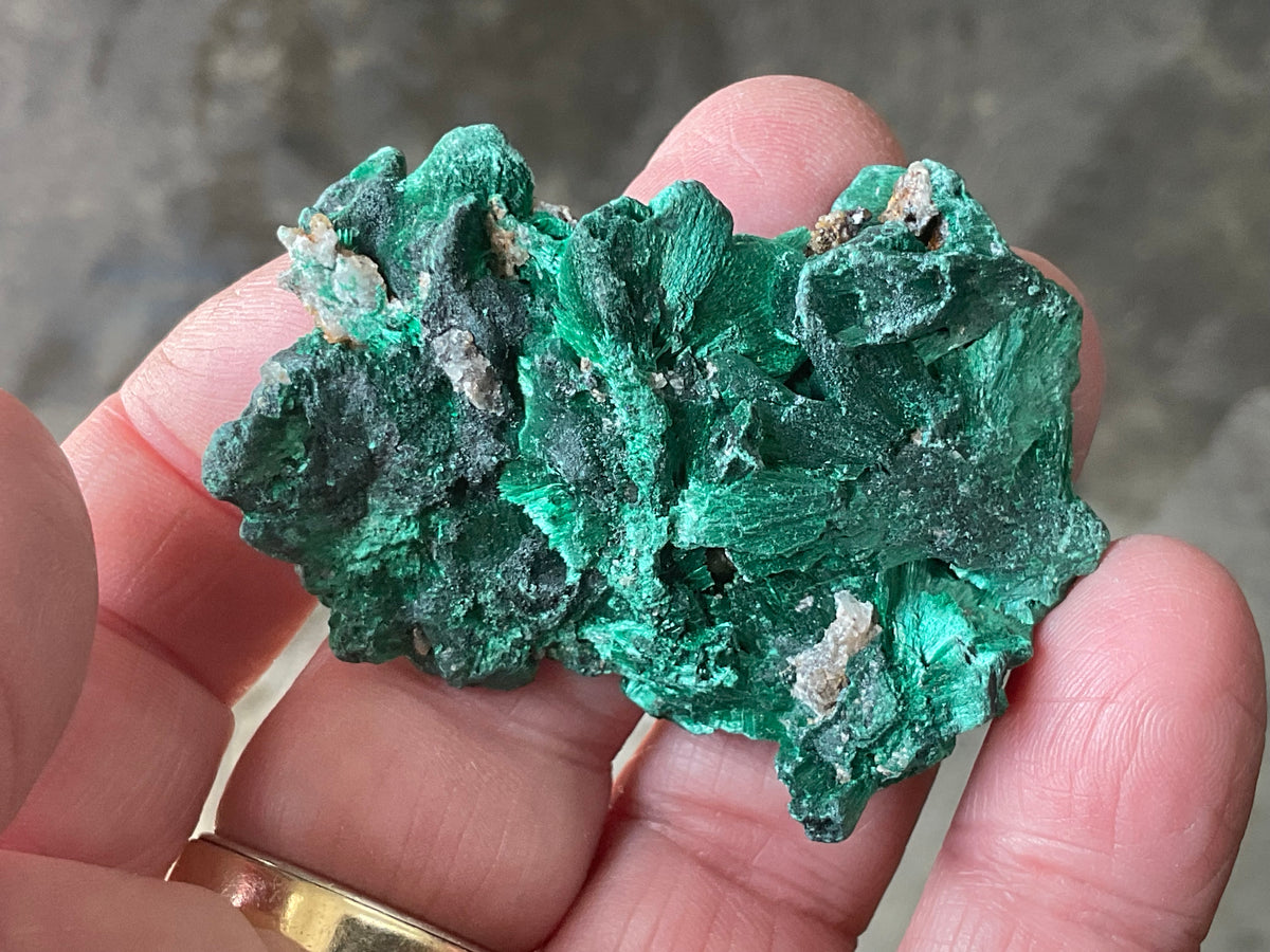 32g Silky Congolese Malachite Specimen 4A
