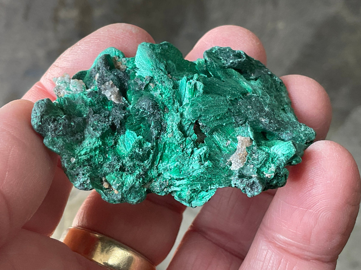 32g Silky Congolese Malachite Specimen 4A