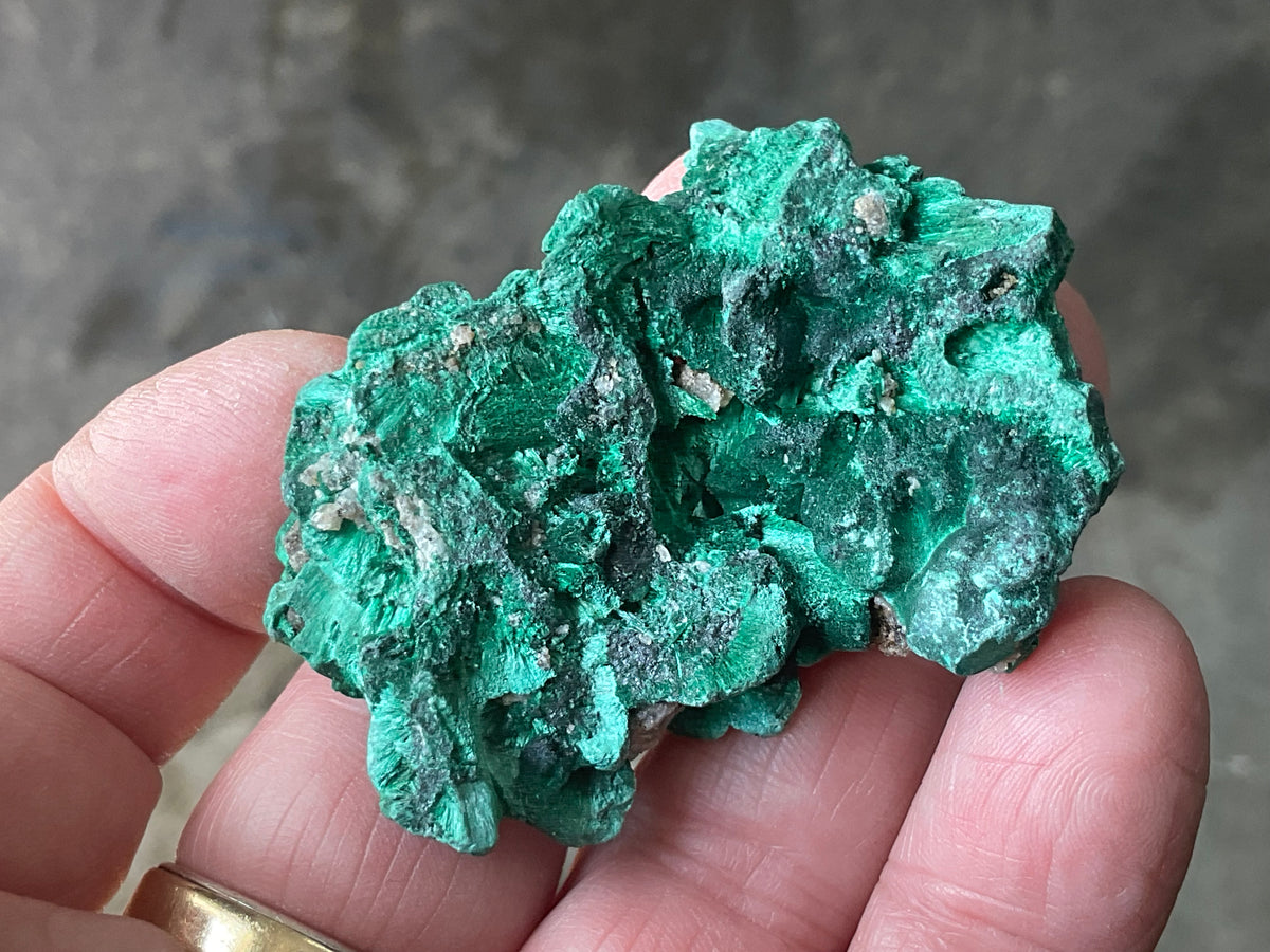 32g Silky Congolese Malachite Specimen 4A