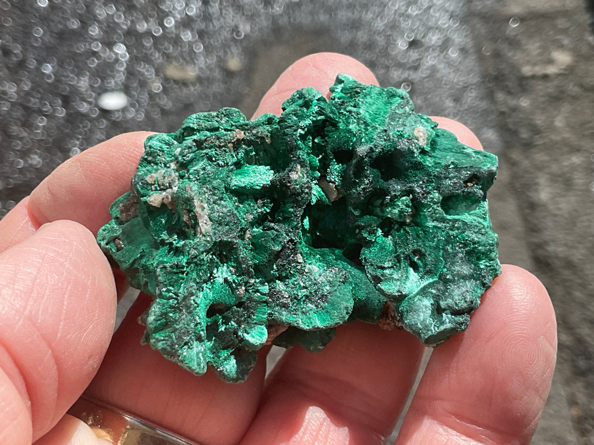 32g Silky Congolese Malachite Specimen 4A