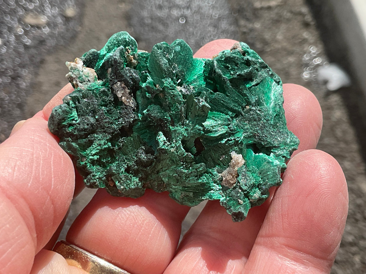32g Silky Congolese Malachite Specimen 4A