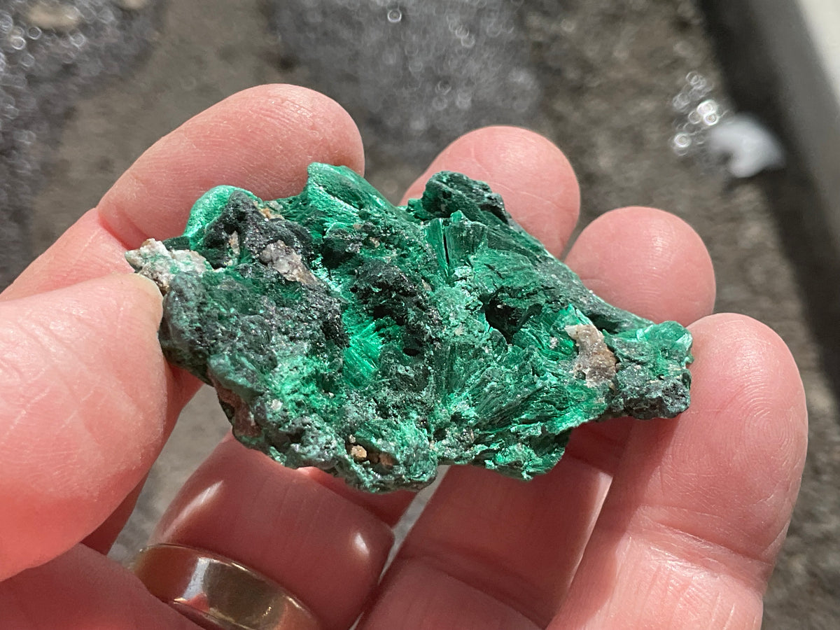32g Silky Congolese Malachite Specimen 4A