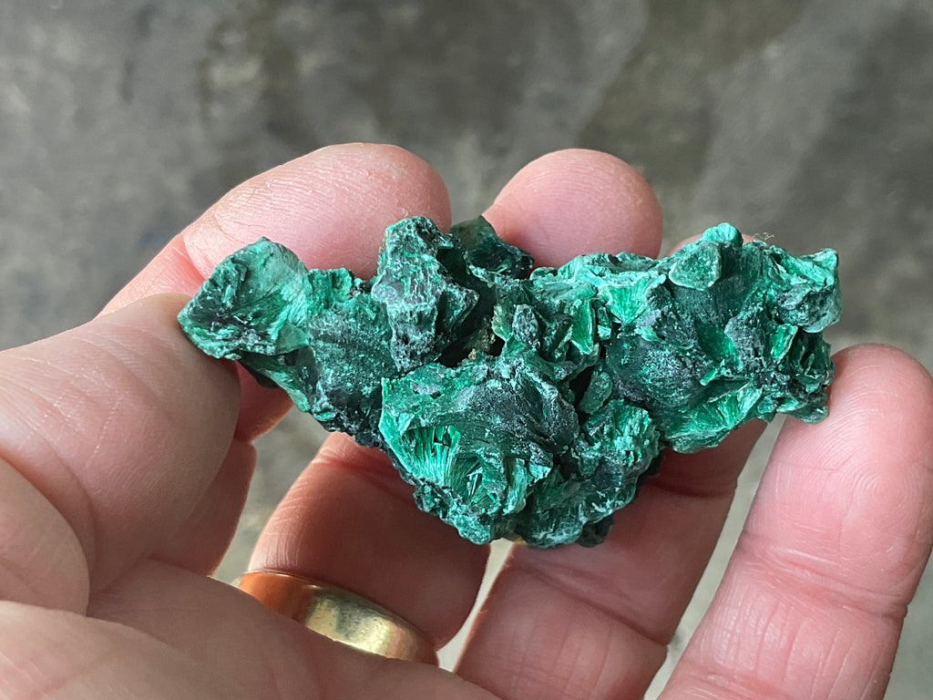 70g Silky Congolese Malachite Specimen 5C