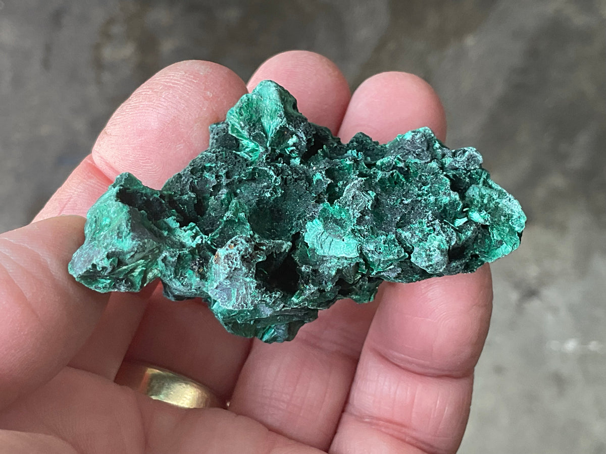 70g Silky Congolese Malachite Specimen 5C