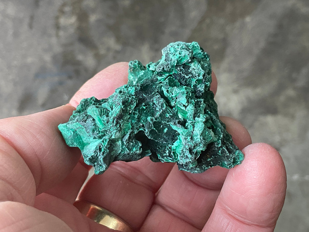 70g Silky Congolese Malachite Specimen 5C