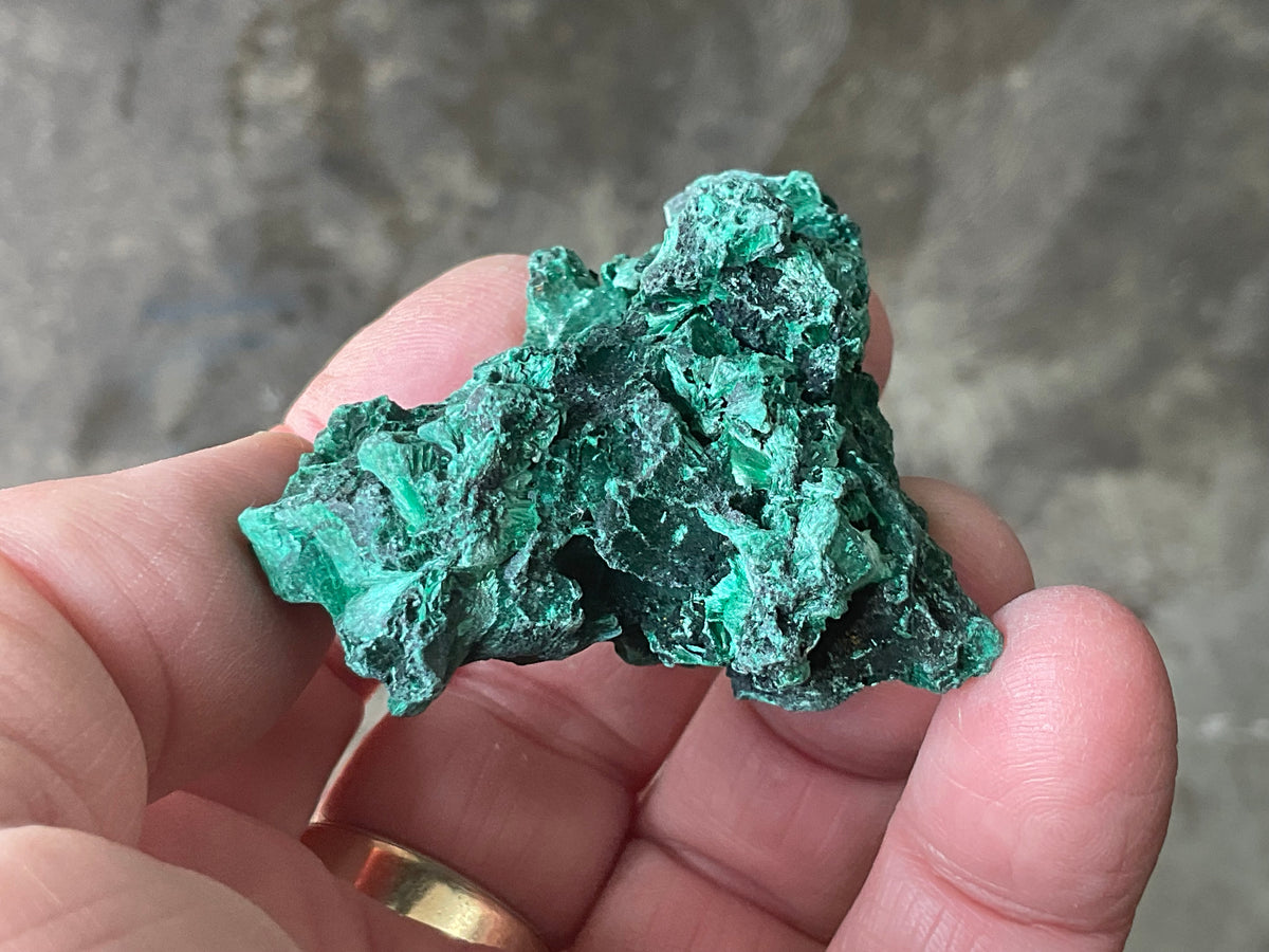 70g Silky Congolese Malachite Specimen 5C