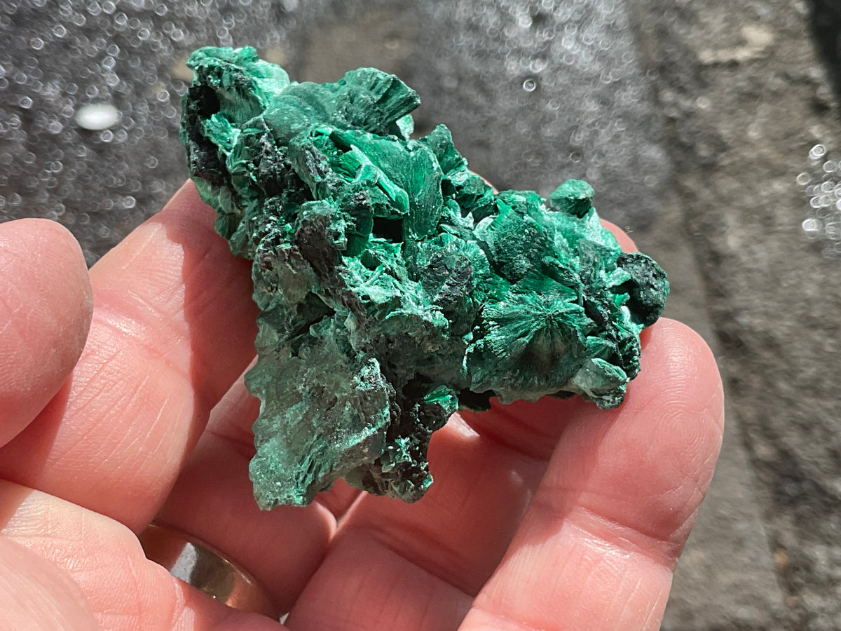 70g Silky Congolese Malachite Specimen 5C