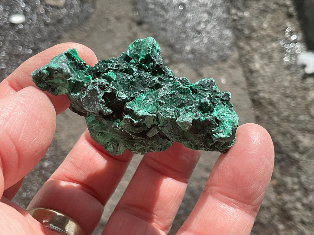 70g Silky Congolese Malachite Specimen 5C