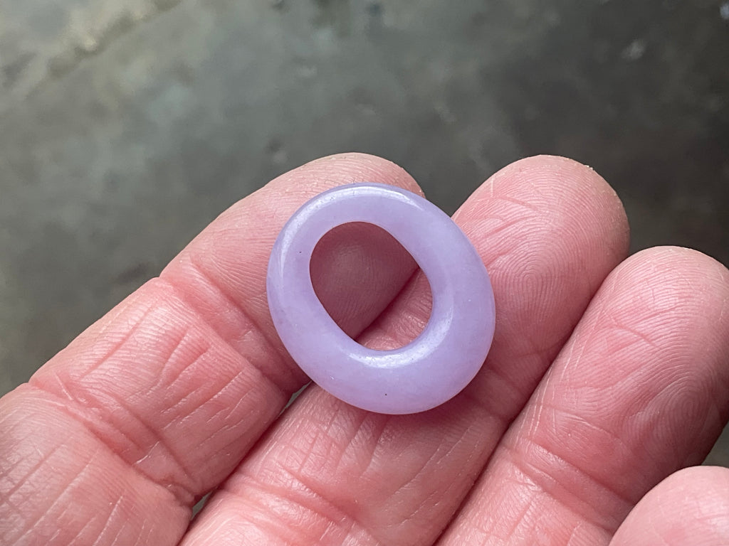 Lavender Jade Pendant 1A