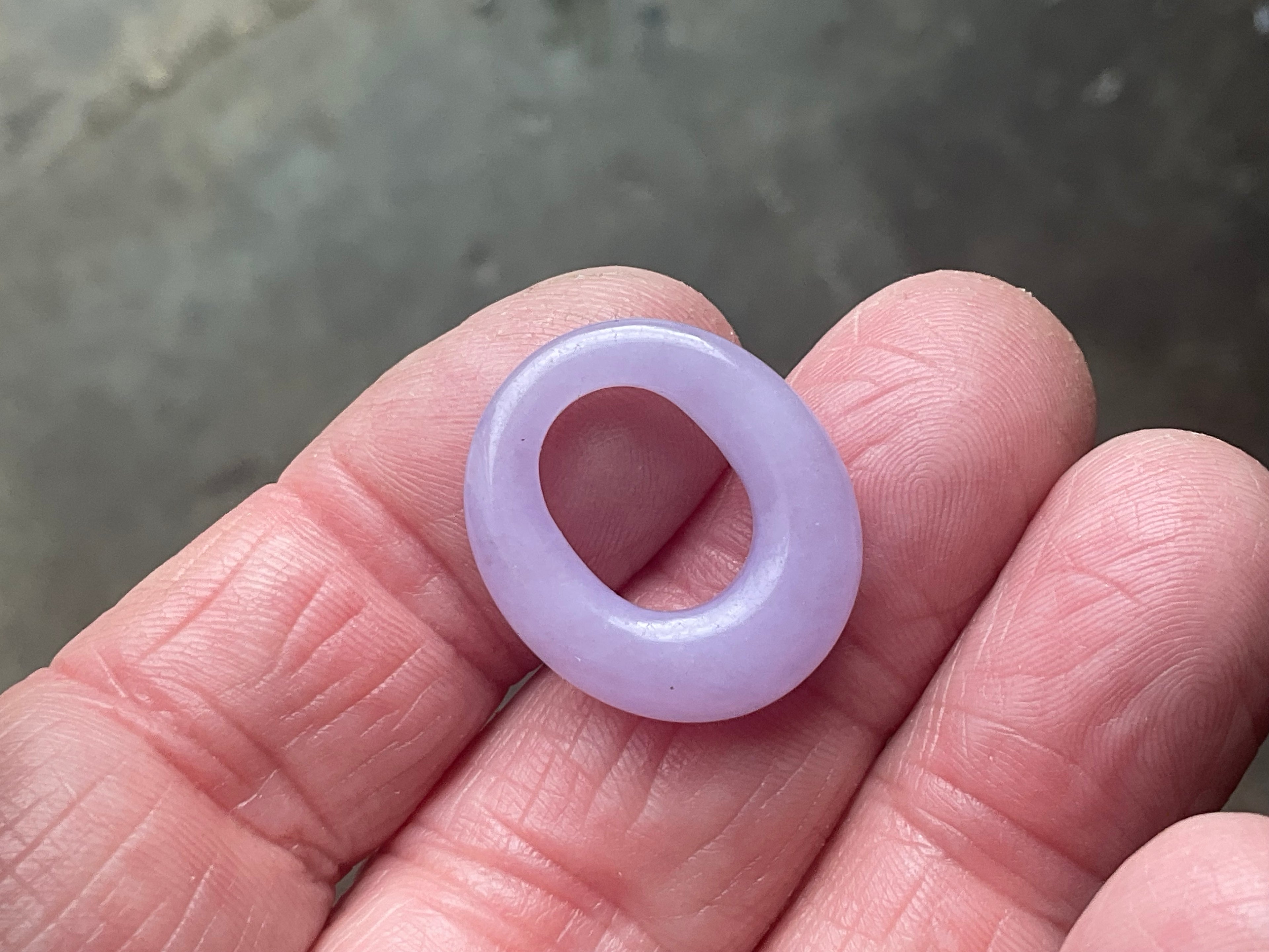 Lavender Jade Pendant 1A