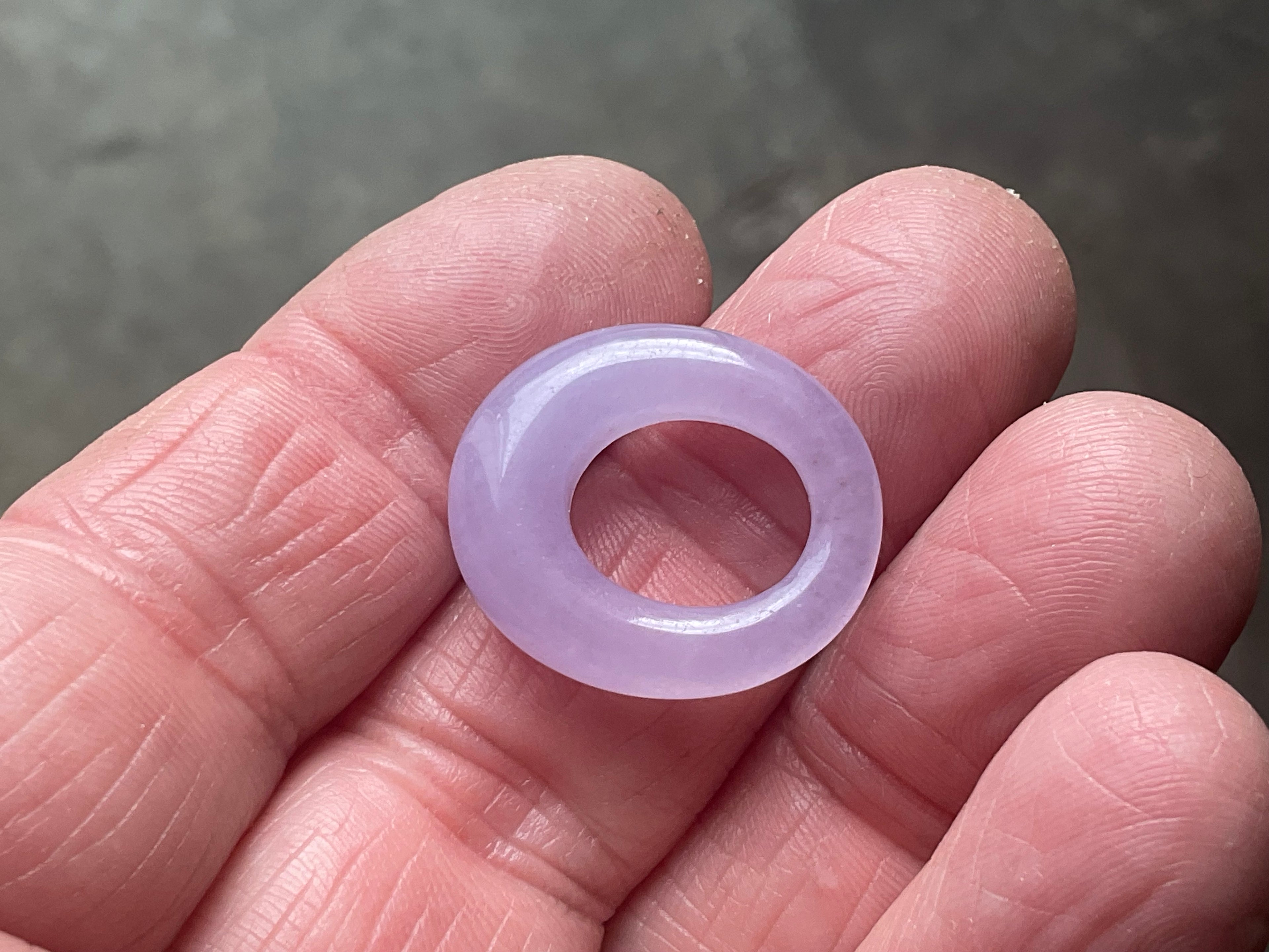 Lavender Jade Pendant 1B