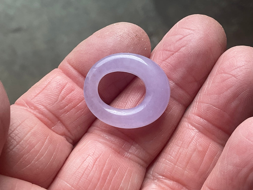 Lavender Jade Pendant 1B