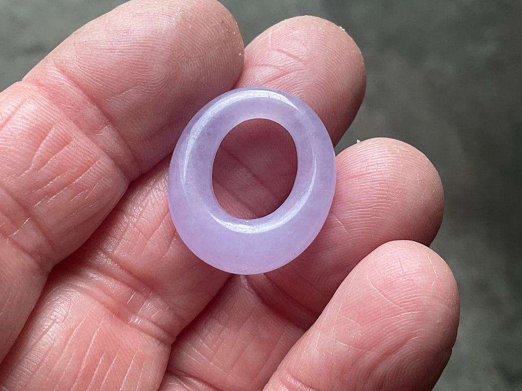 Lavender Jade Pendant 1B