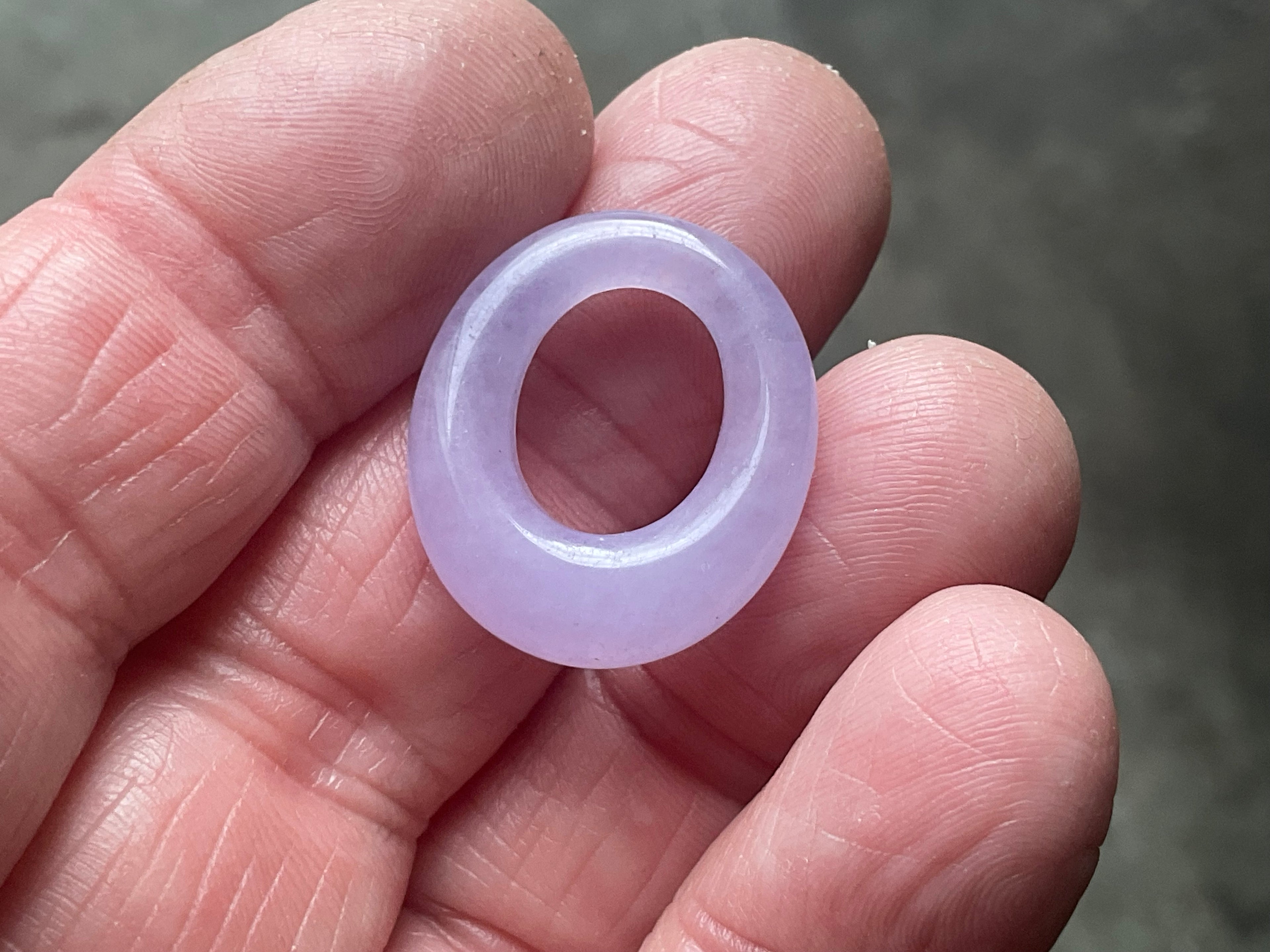 Lavender Jade Pendant 1B