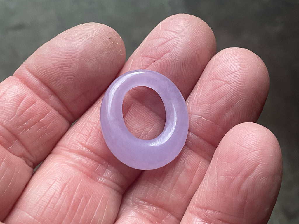 Lavender Jade Pendant 1B