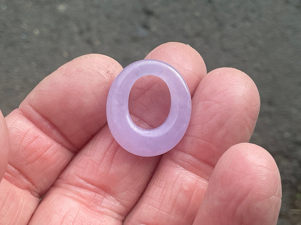 Lavender Jade Pendant 1B