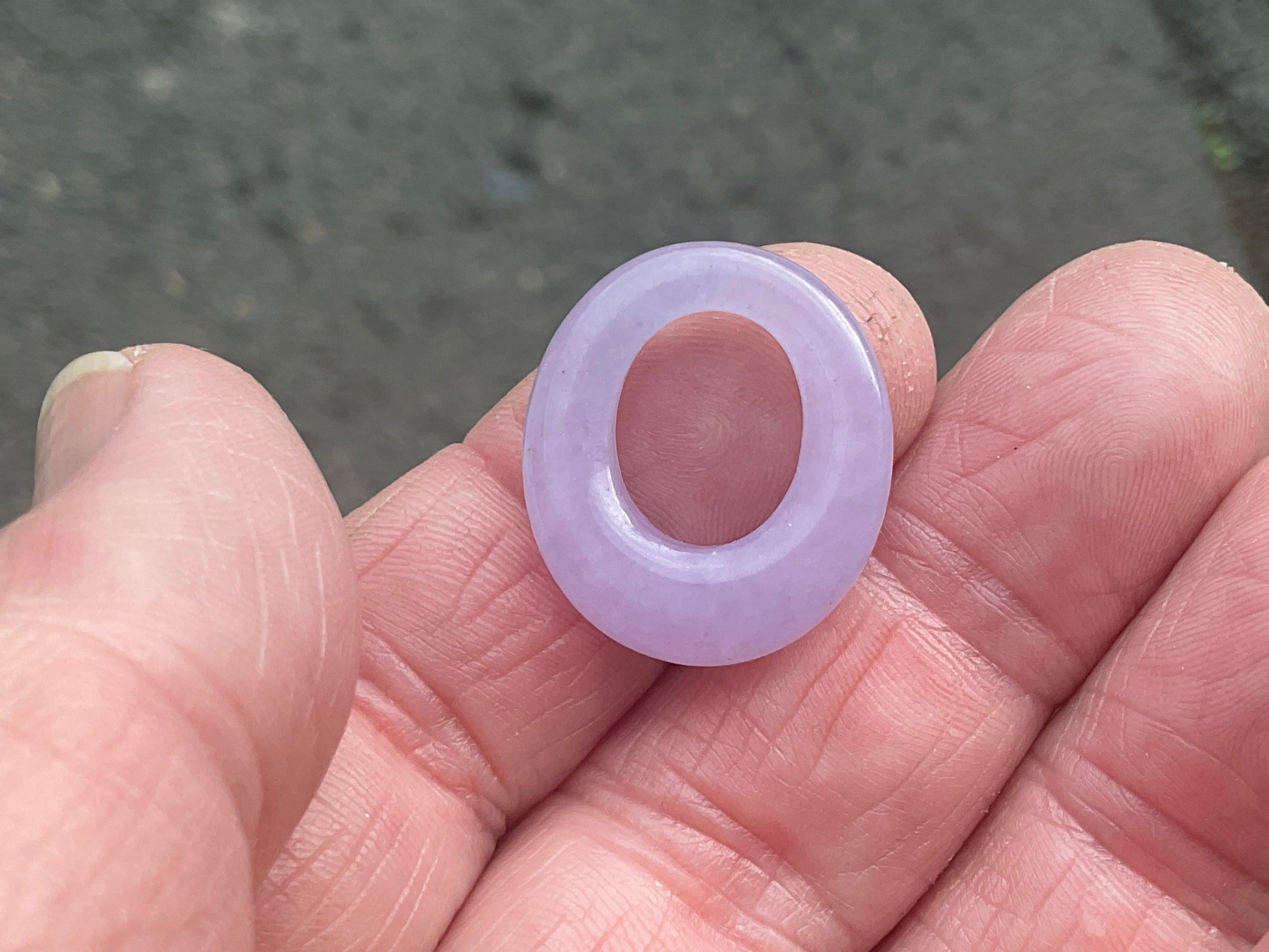 Lavender Jade Pendant 1B