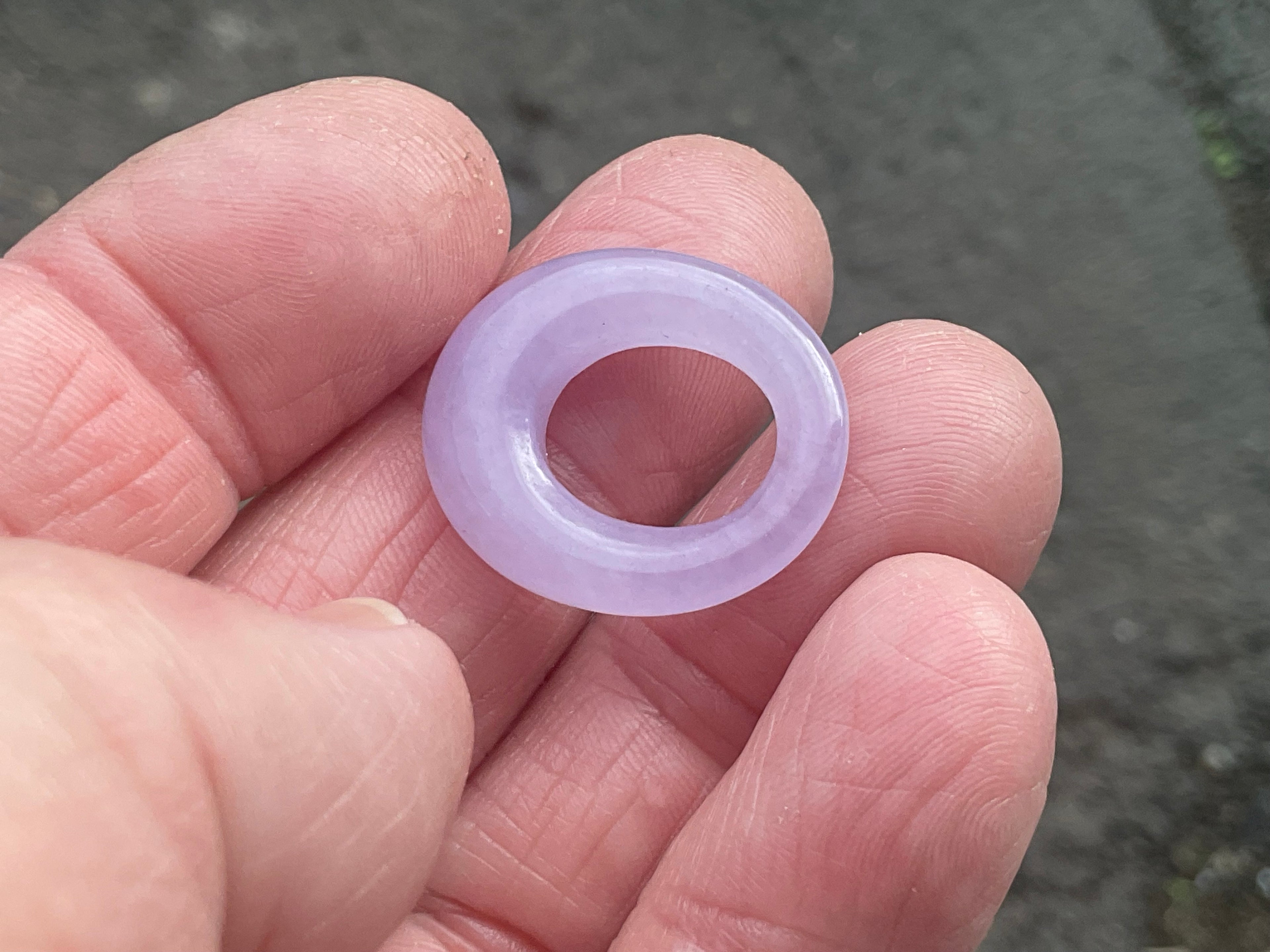 Lavender Jade Pendant 1B