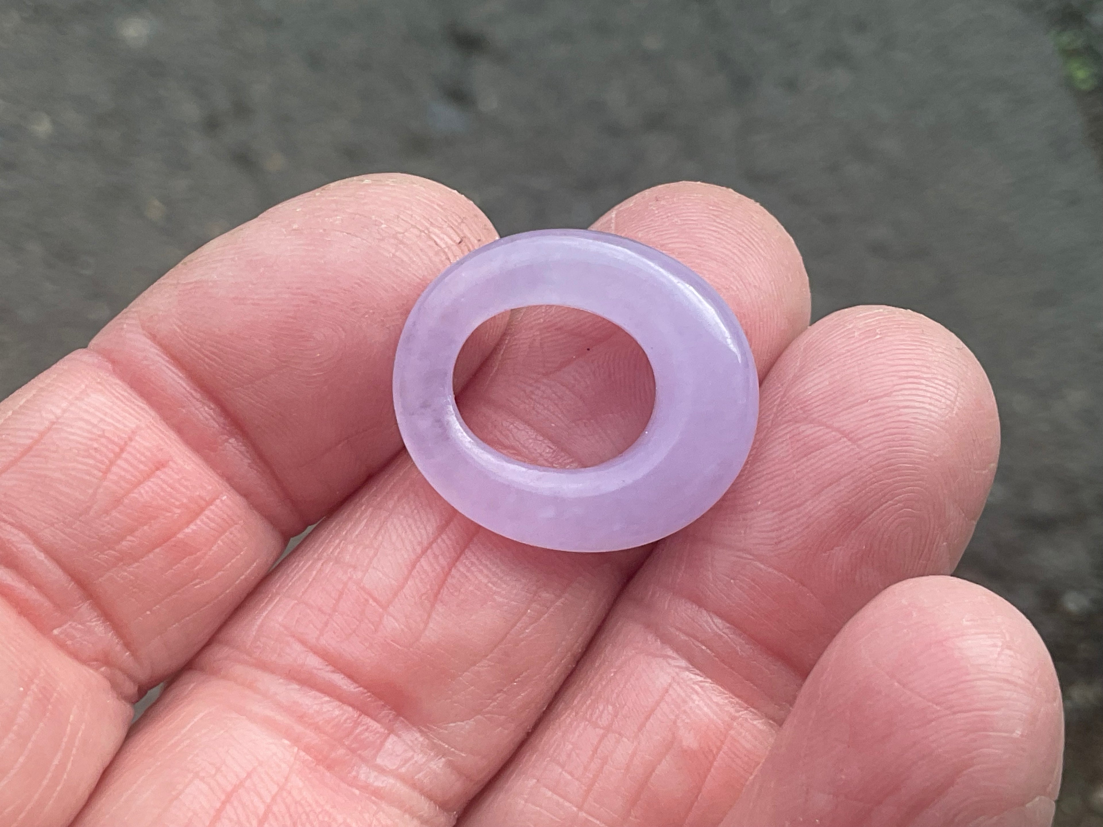 Lavender Jade Pendant 1B