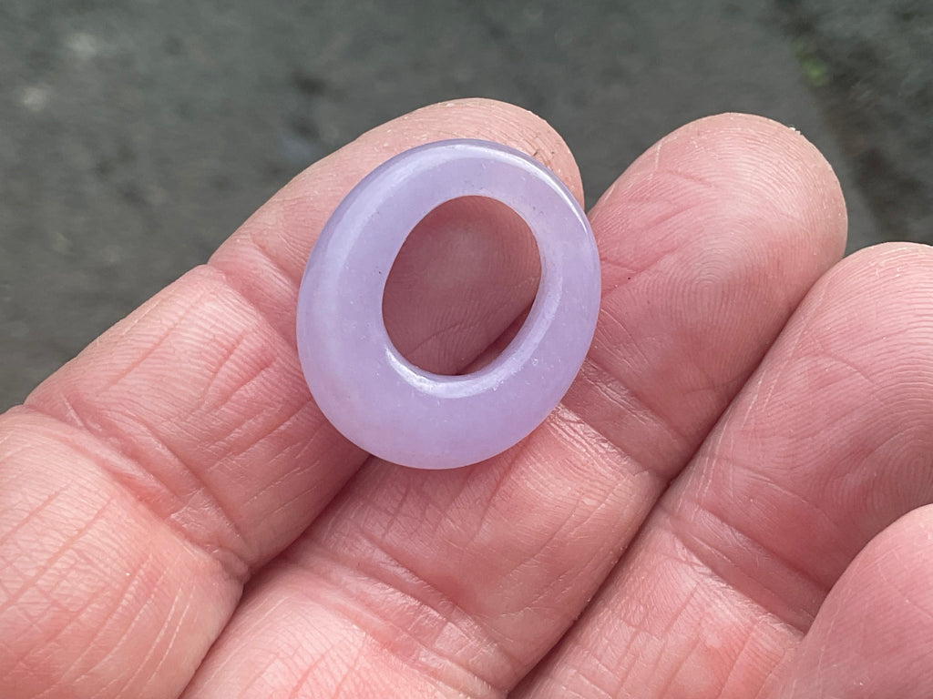 Lavender Jade Pendant 4A