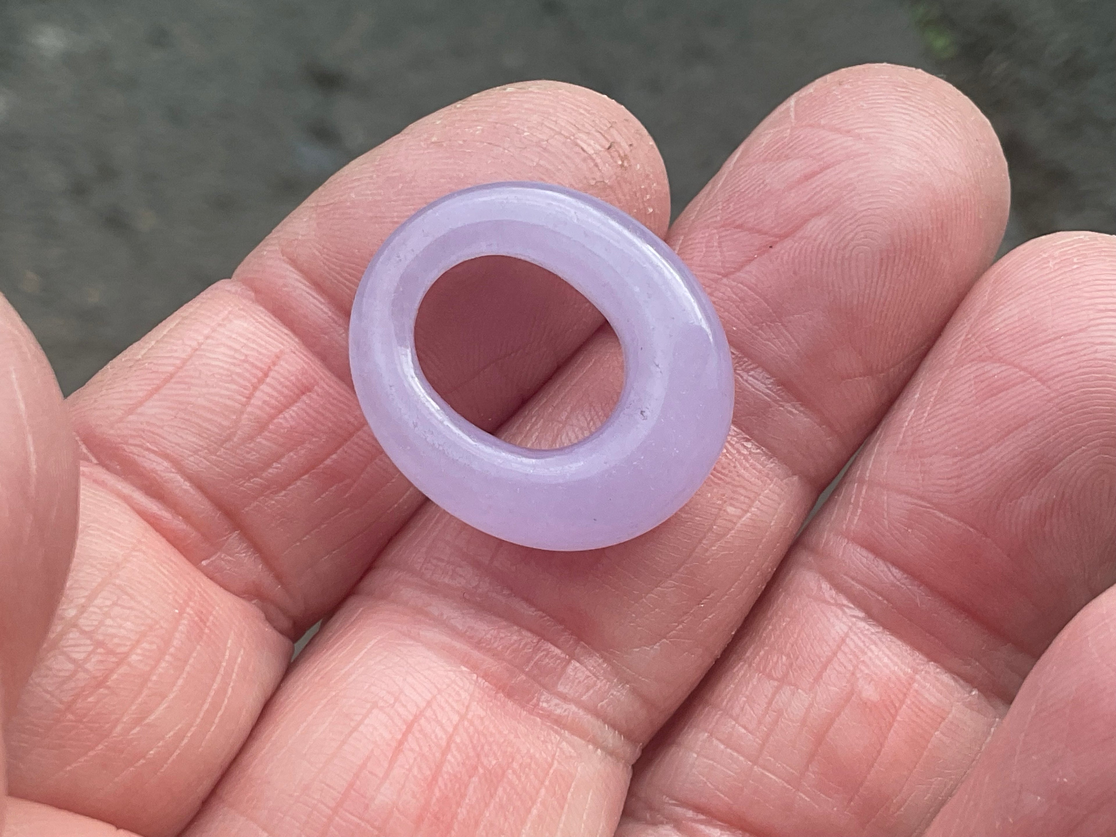 Lavender Jade Pendant 4A
