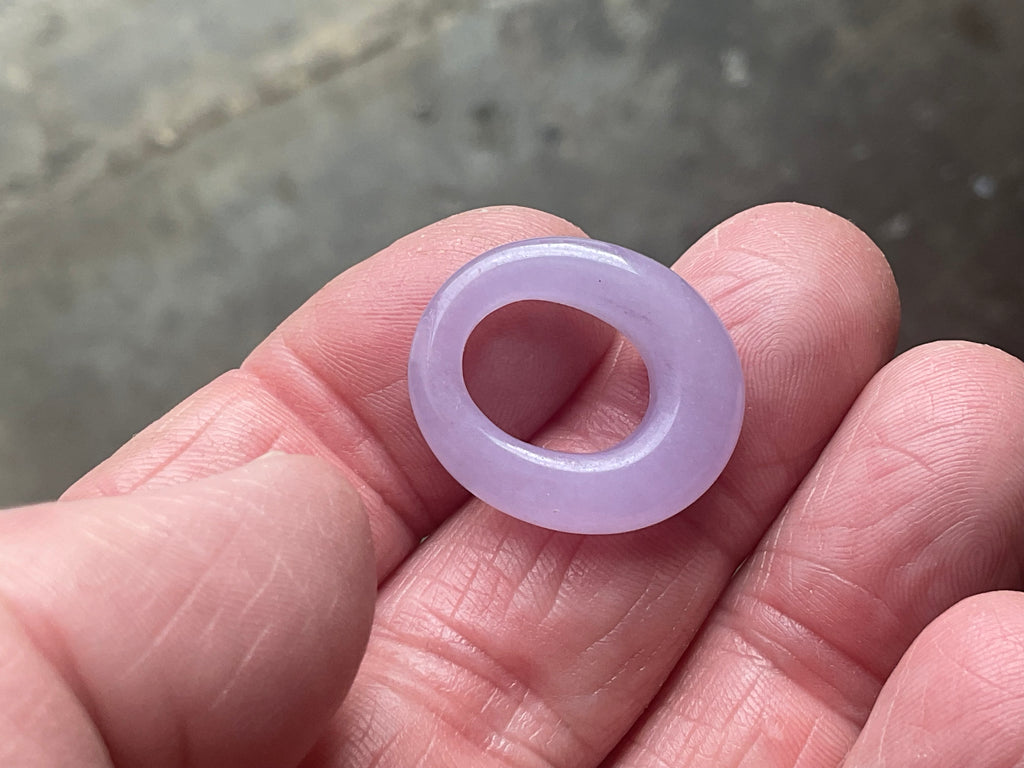 Lavender Jade Pendant 4B