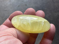 86g Lemon Calcite Palmstone 5B